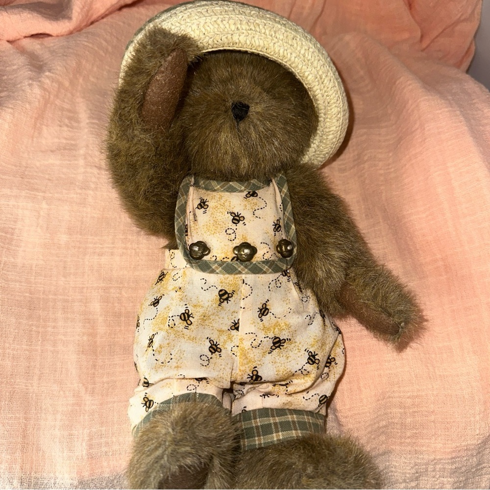 Boyd's Bear Hunnie Z. Beezley Best Dressed Plush w Tag The Head Bean-jointed